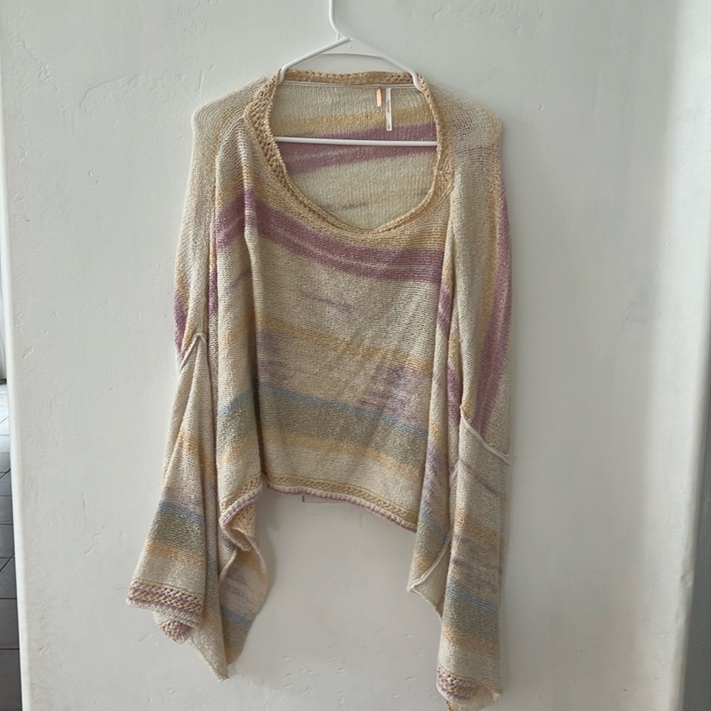 Free people Saturn poncho